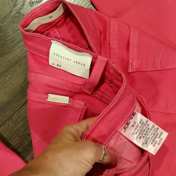 ❤ JOE'S STRAIGHT ANKLE JEANS, 4 (27) and 2 (26) - Picture 2 of 4